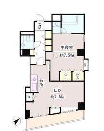 パーク・ノヴァ九段 601 間取り図