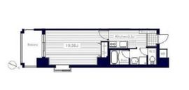 ミラフローレス赤坂 10F1 間取り図