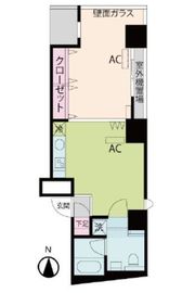ジェイズタワー (J'z Tower) 402 間取り図