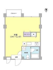 元住吉アートフラッツ 204 間取り図