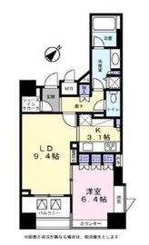 レジデンシア春日安藤坂 7階 間取り図