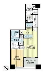 サンヴェール日本橋水天宮 3階 間取り図