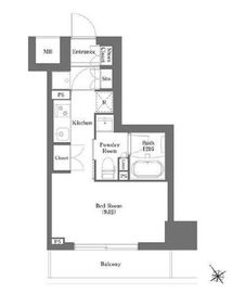 HF正光寺赤羽レジデンス2 602 間取り図