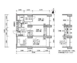 東雲キャナルコートCODAN 14-306 間取り図