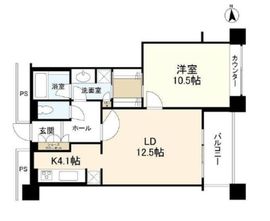 東京シーサウスブランファーレ 13階 間取り図