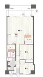 柳橋レジデンス 1202 間取り図