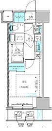 ヴィークブライト駒込 1102 間取り図