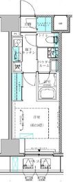 ヴィークブライト駒込 203 間取り図