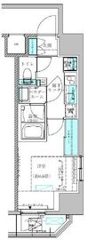 ヴィークブライト駒込 204 間取り図