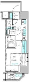 ヴィークブライト駒込 1104 間取り図