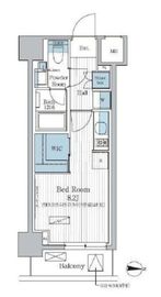 パークアクシス東陽町レジデンス 803 間取り図