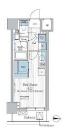 パークアクシス東陽町レジデンス 1112 間取り図