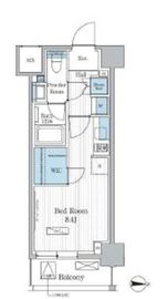 パークアクシス東陽町レジデンス 1006 間取り図