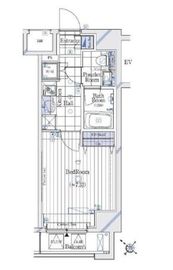 ガリシアレジデンス六本木 9階 間取り図