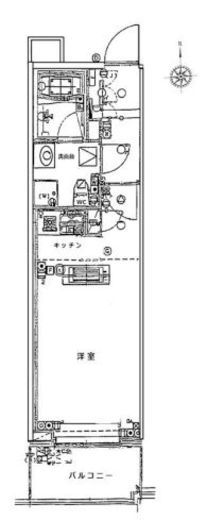 白金タワー 9階 間取り図