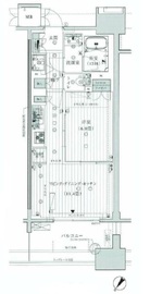 晴海テラス 17階 間取り図