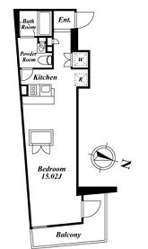 KDXレジデンス下馬 505 間取り図