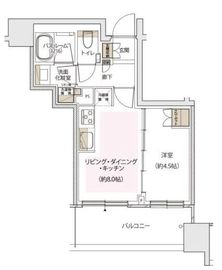 アトラス笹塚駅前 9階 間取り図
