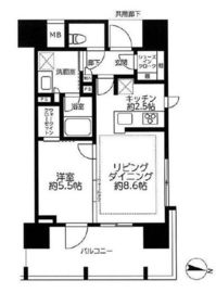 ザ・パークハウス麹町テラス 4階 間取り図