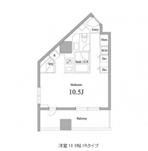 レグノ・セレーノ 2階 間取り図