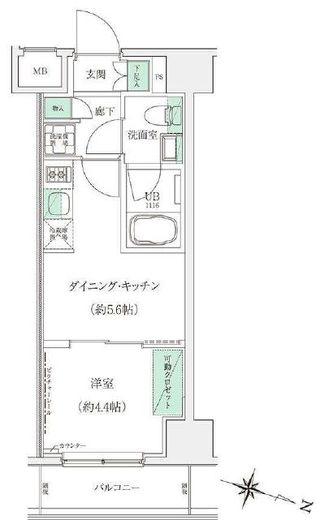 STANDZ板橋本町 (スタンズ板橋本町) 702 間取り図