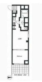 東急ドエルアルス根津 2階 間取り図