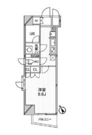 デュオステージ後楽園 901 間取り図