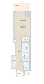 グラングレイス若林 302 間取り図