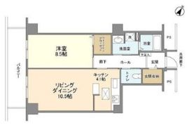 トルナーレ日本橋浜町 7階 間取り図