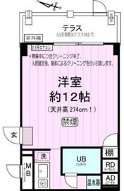 パレロワイヤル六番町 1階 間取り図