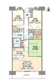 ライオンズステージ大島イーストアクエア 5階 間取り図