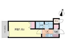 ベレール目黒 205 間取り図