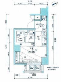 グランフォース五反田 7階 間取り図