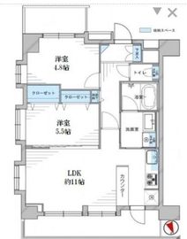 ライオンズマンション浅草雷門 9階 間取り図