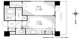 サンクレイドル上野2 3階 間取り図