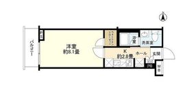 エステムコート元住吉 2階 間取り図