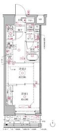 クレイシアIDZ祐天寺 2階 間取り図