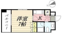 フォレシティ麻布十番 206 間取り図