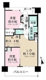 オアシティ錦糸町 15階 間取り図