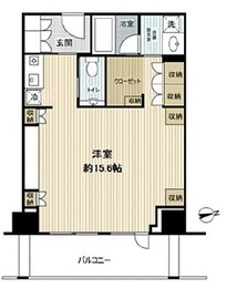 アクシア麻布 12階 間取り図