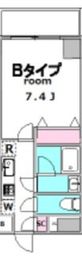 グランジット大森 802 間取り図