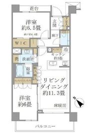 ブリリア早稲田諏訪通り 9階 間取り図