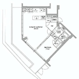 代官山BLESS 107 間取り図