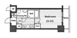 グランド・ガーラ西麻布 5階 間取り図
