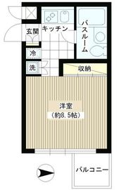 JOYCE広尾 205 間取り図