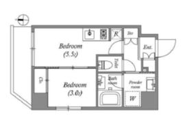 QUALITAS住吉 (クオリタス住吉) 803 間取り図
