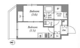 QUALITAS住吉 (クオリタス住吉) 504 間取り図
