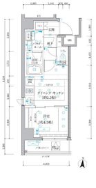 QUALITAS住吉 (クオリタス住吉) 401 間取り図