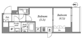QUALITAS住吉 (クオリタス住吉) 502 間取り図