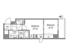 QUALITAS住吉 (クオリタス住吉) 702 間取り図